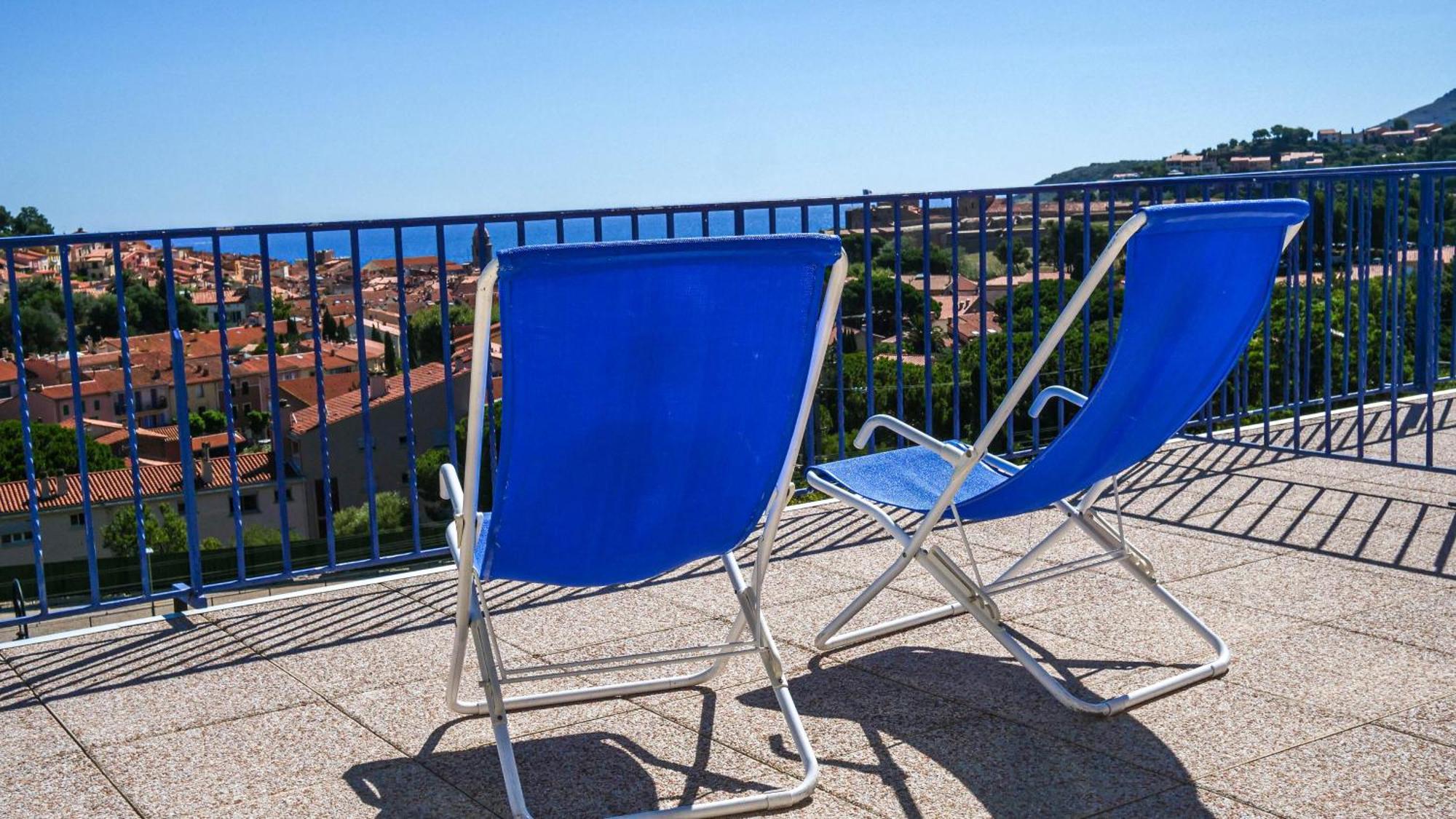 Hotel Ambeille Vue Mer กูลิอูร์ ภายนอก รูปภาพ